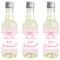 Big Dot of Happiness Mini Will You Be My Bridesmaid Bottle Stickers, Tying The Knot Bachelorette, Mini Wine and Champagne Bottle Labels - Set of 16